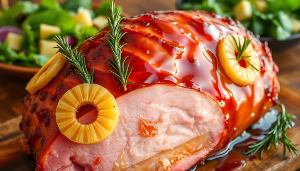 honey glazed ham